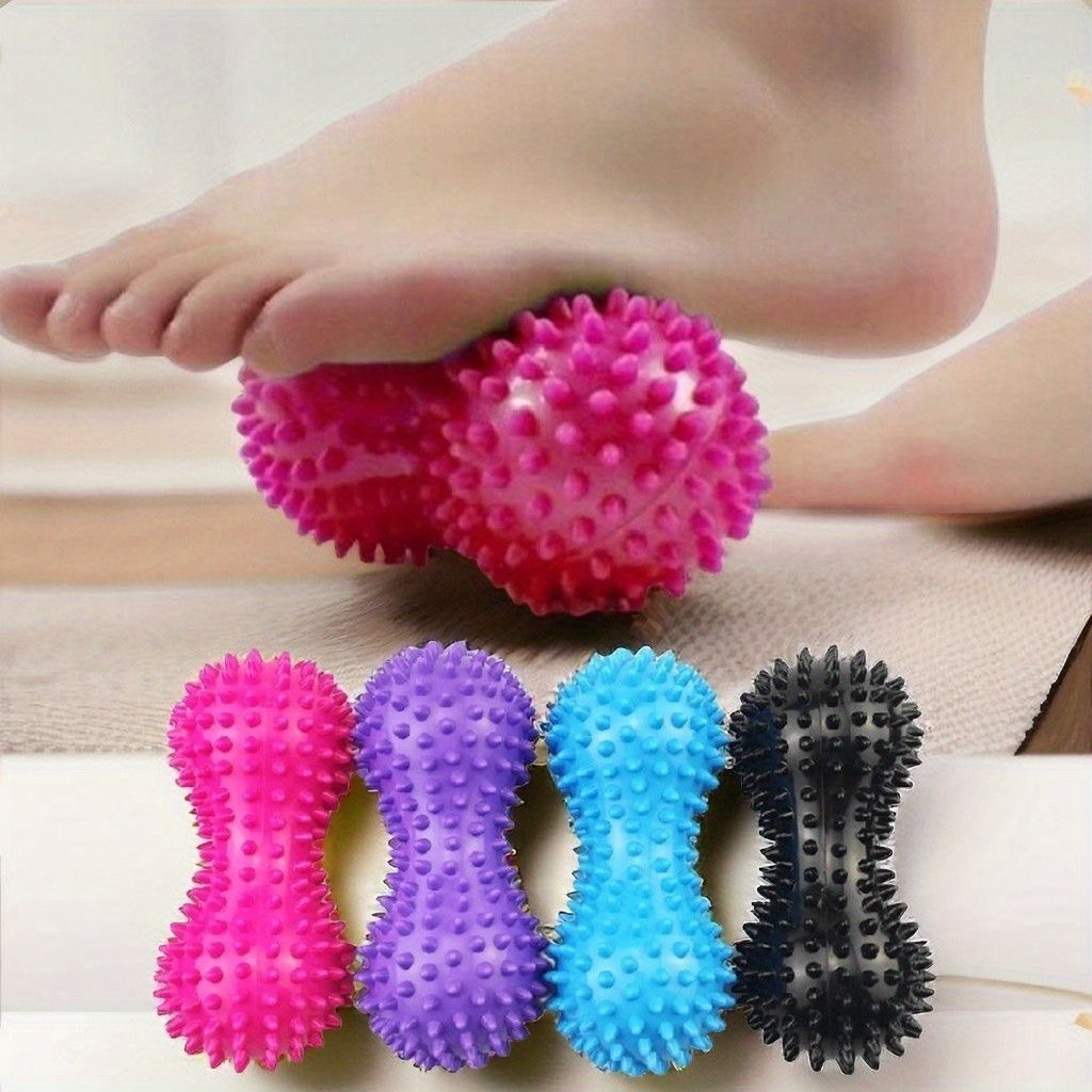 Shoulder Massage Ball - Peanut-shaped yoga massage ball for deep