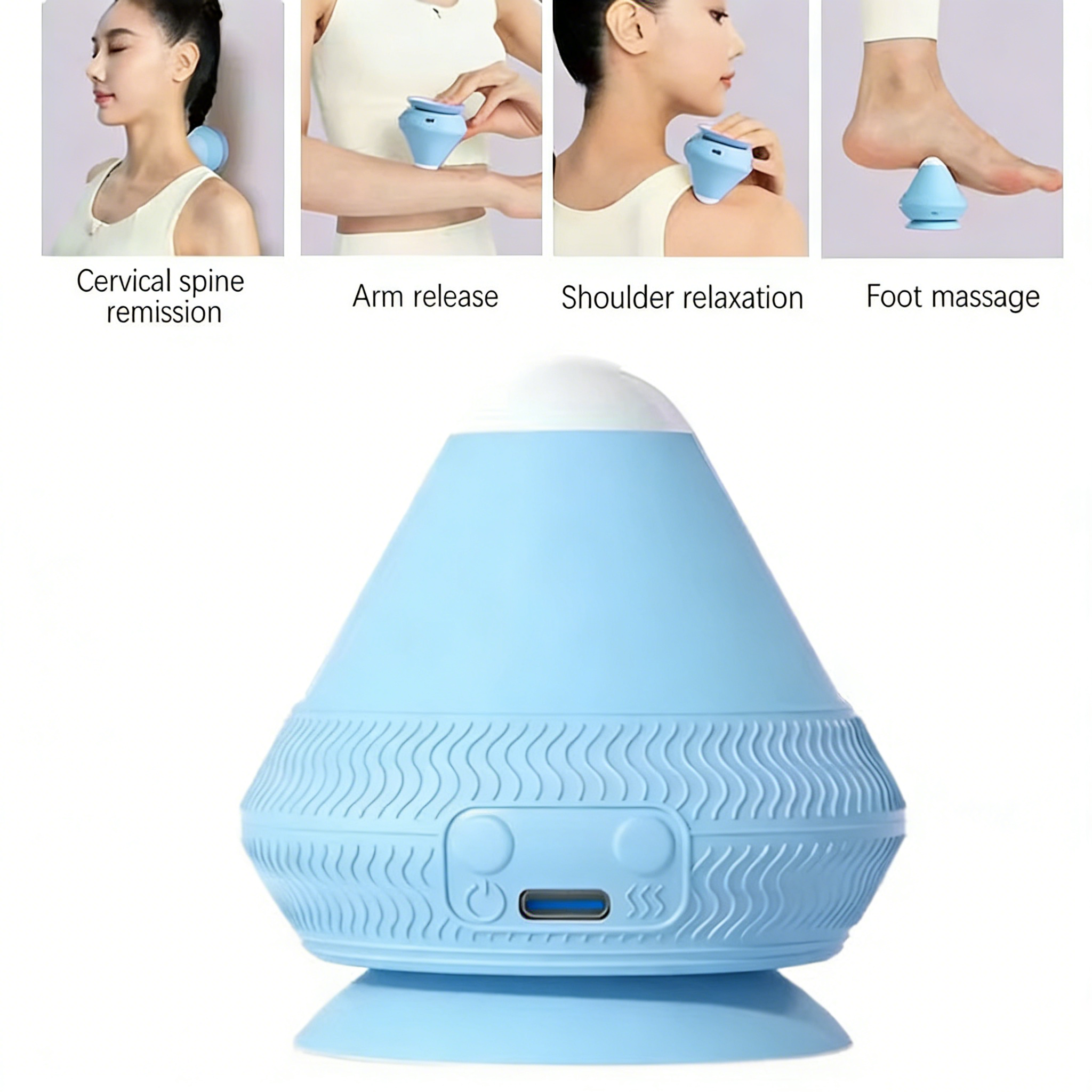Silicone Massager Ball Fitness - Shoulder Massage Ball recensione e prezzo