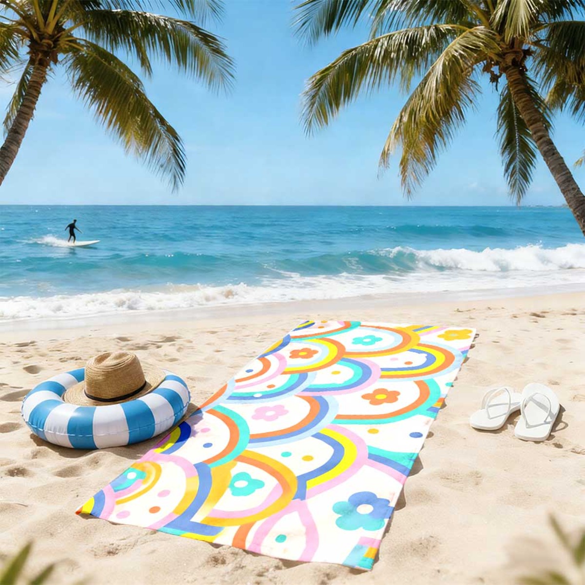 One Beach Towel That Is Reusab - Yoga For Fitness recensione e prezzo