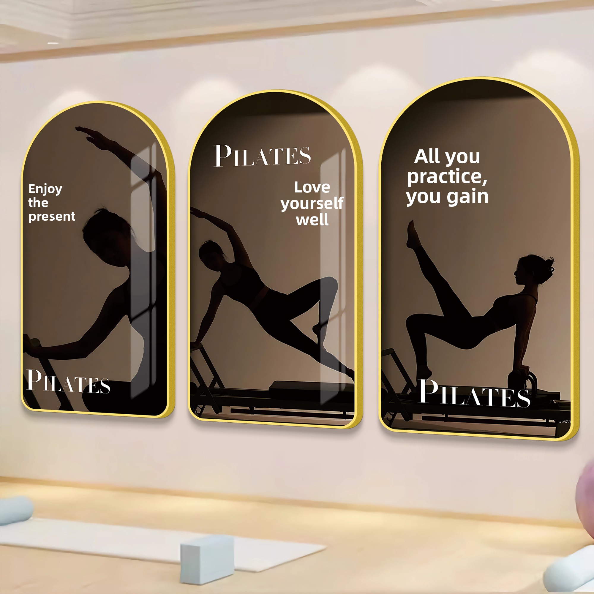 Modern Yoga Studio Wall Decora - Yoga Fitness Class recensione e prezzo