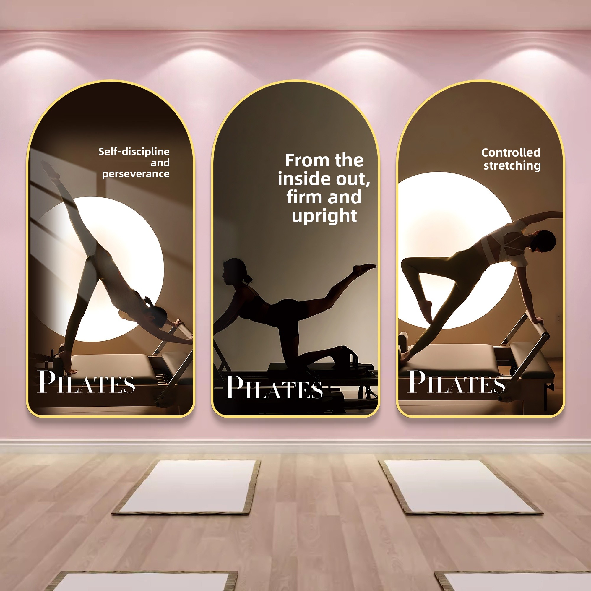Modern Yoga Studio Wall Decora - Yoga Fitness Class recensione e prezzo