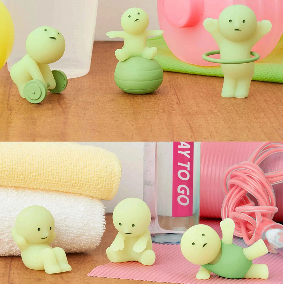 Hot Glow In The Dark Mini Figu - Yoga In Fitness First recensione e prezzo