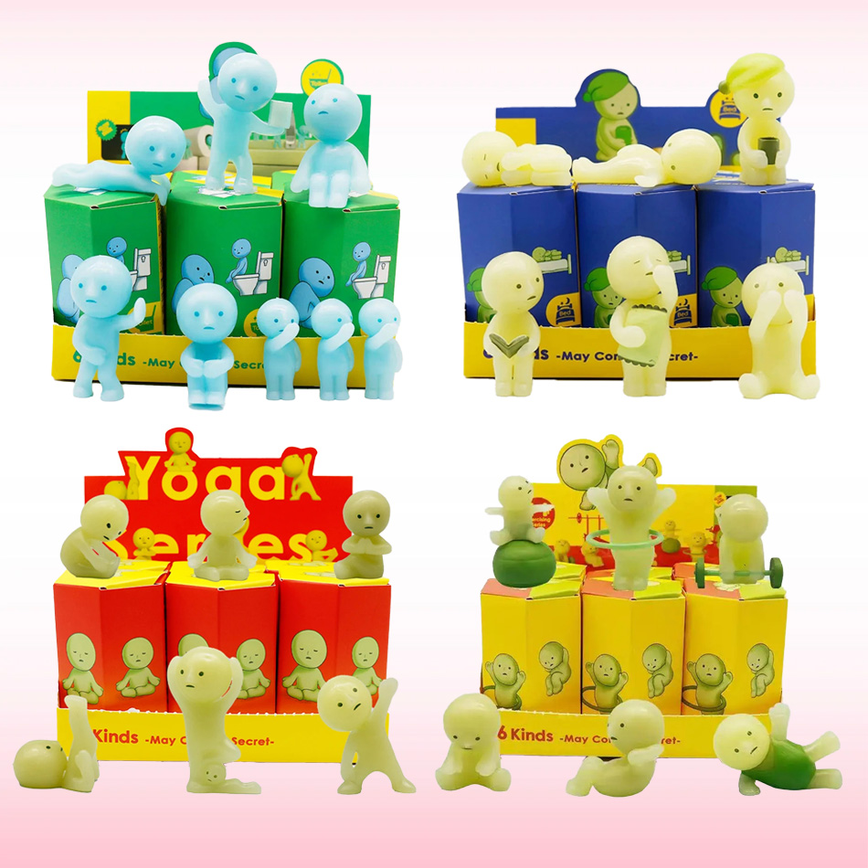 Glow In The Dark Mini Figure S - Yoga In Fitness First recensione e prezzo