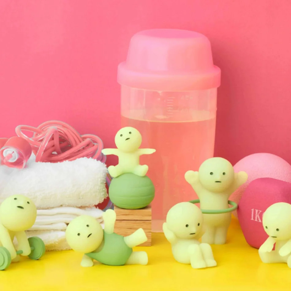 Glow In The Dark Mini Figure S - Yoga In Fitness First recensione e prezzo