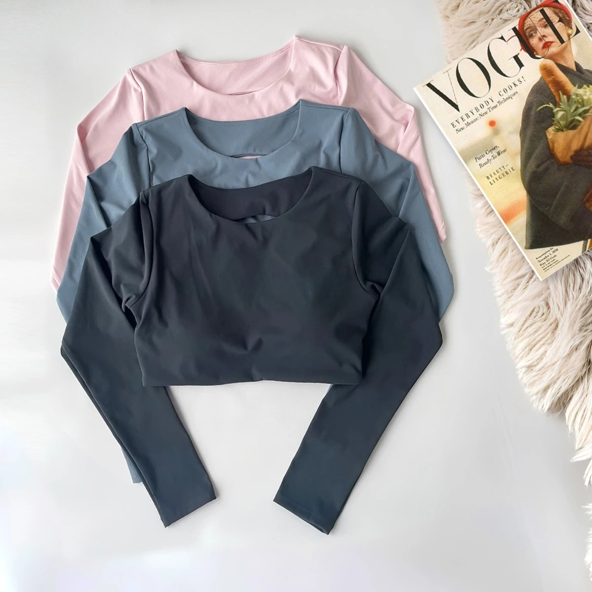 Women's long-sleeved yoga top  - Yoga For Fitness recensione e prezzo
