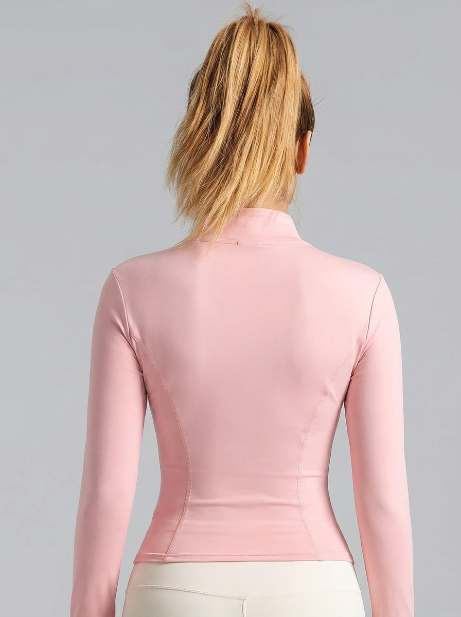 New Women Light pink Yoga Coat - Yoga For Fitness recensione e prezzo