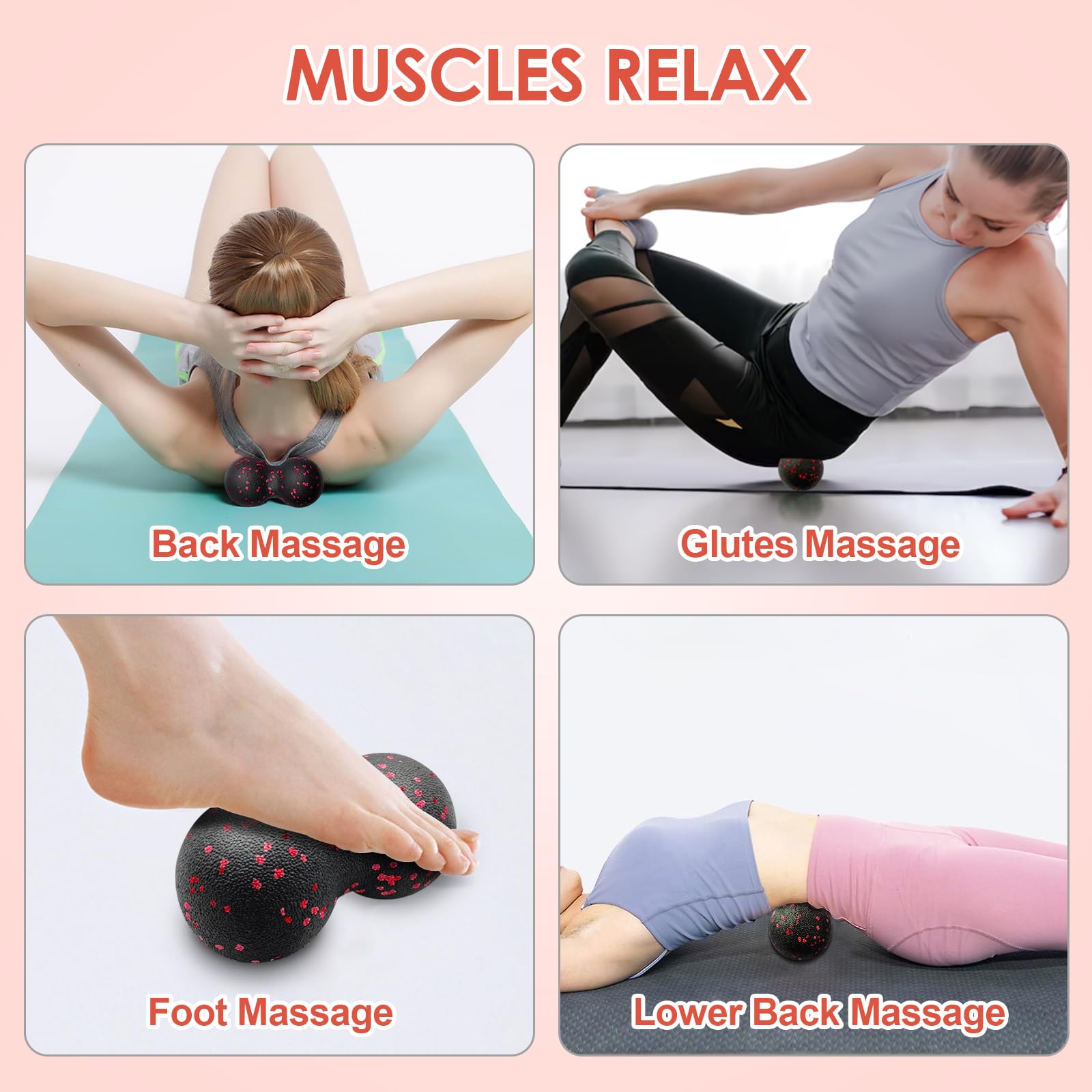Hollow Yoga Roller Massage Pea - Shoulder Massage Ball recensione e prezzo