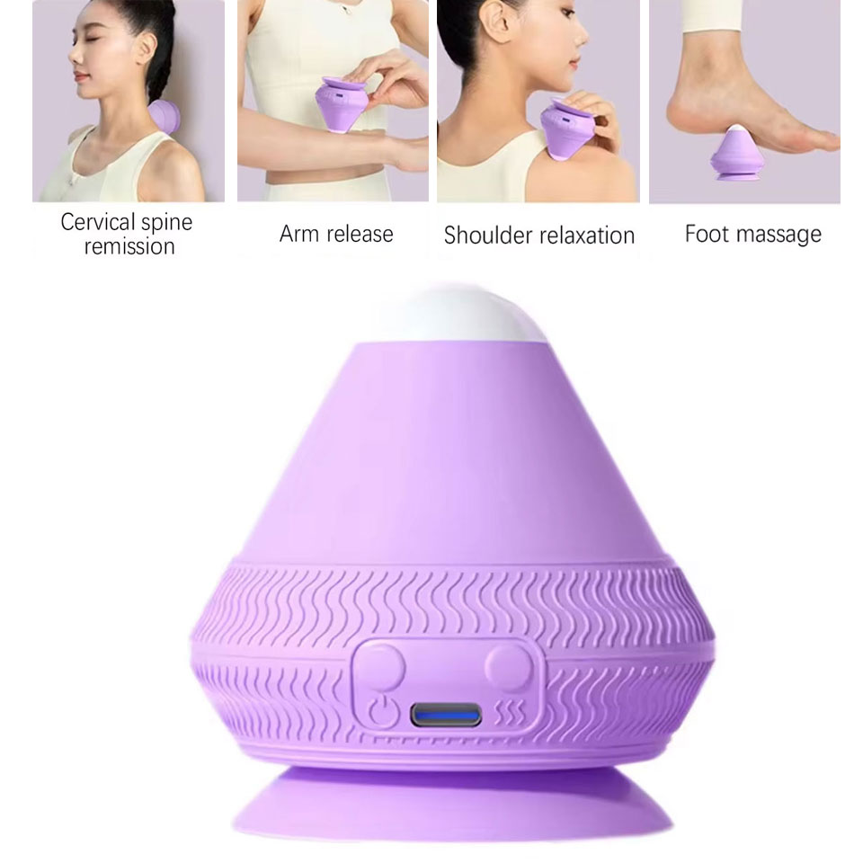 USB Rechargeable Silicone Mass - Shoulder Massage Ball recensione e prezzo