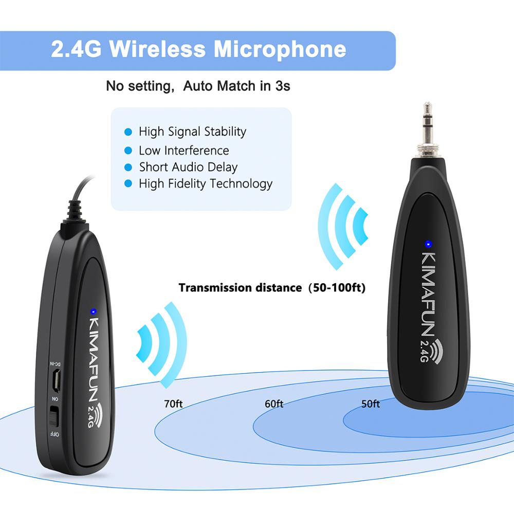 KIMAFUN 2.4G Wireless Headset  - Yoga Fitness Class recensione e prezzo