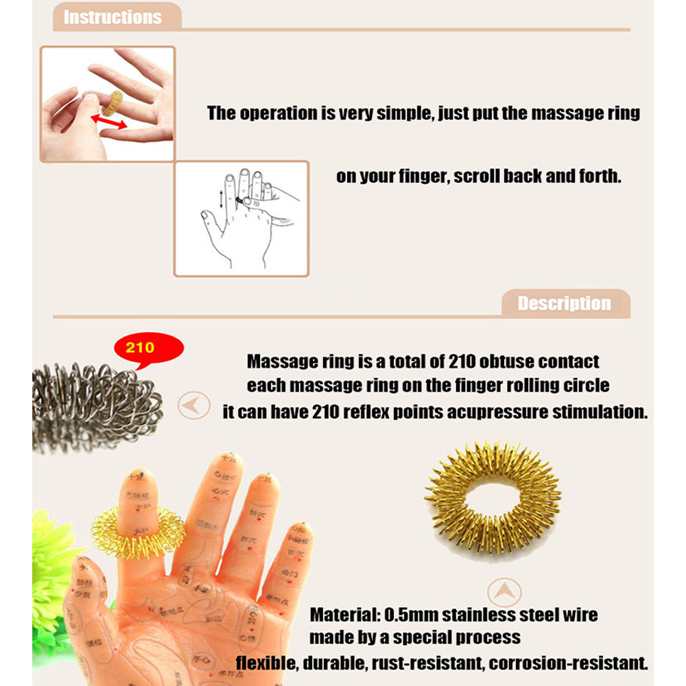 9Pcs/Lot Hand Foot Magnetic Th - Shoulder Massage Ball recensione e prezzo